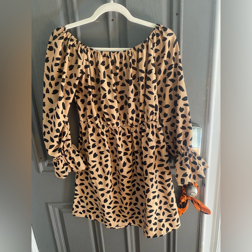 Leopard Print Dress